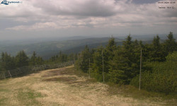 Lysá hora, pohled na západ