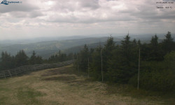Lysá hora, pohled na západ