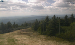 Lysá hora, pohled na západ