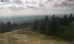 Lysá hora, pohled na západ