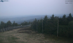 Lysá hora, pohled na západ