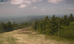 Lysá hora, pohled na západ