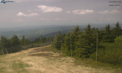 Lysá hora, pohled na západ