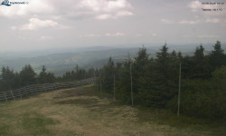 Lysá hora, pohled na západ