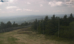 Lysá hora, pohled na západ