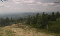 Lysá hora, pohled na západ