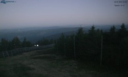 Lysá hora, pohled na západ