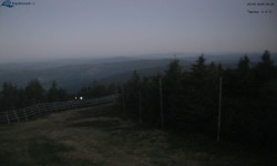 Lysá hora, pohled na západ