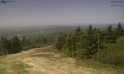 Lysá hora, pohled na západ