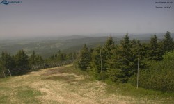 Lysá hora, pohled na západ