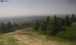 Lysá hora, pohled na západ