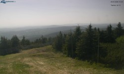 Lysá hora, pohled na západ