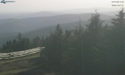Lysá hora, pohled na západ