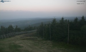 Město Rokytnice nad Jizerou - Lysá hora, pohled na západ - 27.5.2026 v 05:01 Město Rokytnice nad Jizerou - Lysá hora, pohled na západ - 27.5.2026 v 05:01