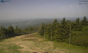 Město Rokytnice nad Jizerou - Lysá hora, pohled na západ - 27.5.2026 v 09:15 Město Rokytnice nad Jizerou - Lysá hora, pohled na západ - 27.5.2026 v 09:15