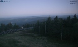 Lysá hora, pohled na západ