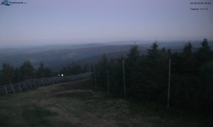 Město Rokytnice nad Jizerou - Lysá hora, pohled na západ - 28.5.2026 v 04:31 Město Rokytnice nad Jizerou - Lysá hora, pohled na západ - 28.5.2026 v 04:31