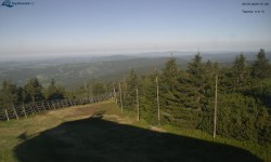 Lysá hora, pohled na západ
