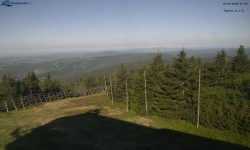 Lysá hora, pohled na západ