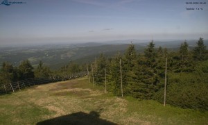 Město Rokytnice nad Jizerou - Lysá hora, pohled na západ - 28.5.2026 v 08:45 Město Rokytnice nad Jizerou - Lysá hora, pohled na západ - 28.5.2026 v 08:45