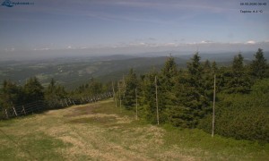 Město Rokytnice nad Jizerou - Lysá hora, pohled na západ - 28.5.2026 v 09:45 Město Rokytnice nad Jizerou - Lysá hora, pohled na západ - 28.5.2026 v 09:45