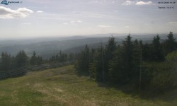 Lysá hora, pohled na západ