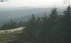 Lysá hora, pohled na západ