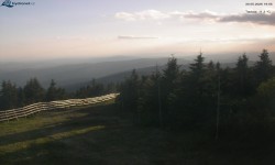 Lysá hora, pohled na západ