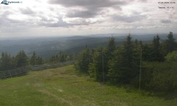 Lysá hora, pohled na západ