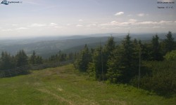 Lysá hora, pohled na západ