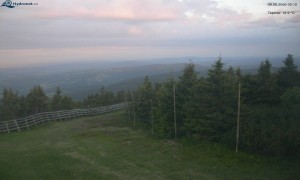 Město Rokytnice nad Jizerou - Lysá hora, pohled na západ - 9.6.2026 v 05:15 Město Rokytnice nad Jizerou - Lysá hora, pohled na západ - 9.6.2026 v 05:15