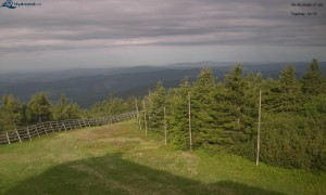 Město Rokytnice nad Jizerou - Lysá hora, pohled na západ - 9.6.2026 v 08:01 Město Rokytnice nad Jizerou - Lysá hora, pohled na západ - 9.6.2026 v 08:01
