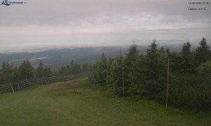 Město Rokytnice nad Jizerou - Lysá hora, pohled na západ - 12.6.2026 v 07:45 Město Rokytnice nad Jizerou - Lysá hora, pohled na západ - 12.6.2026 v 07:45
