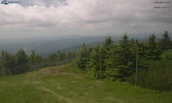 Lysá hora, pohled na západ