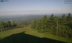 Lysá hora, pohled na západ