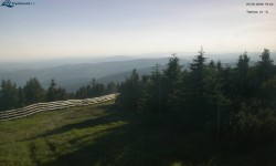 Lysá hora, widok na zachód