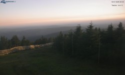 Lysá hora, pohled na západ