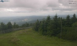 Lysá hora, pohled na západ