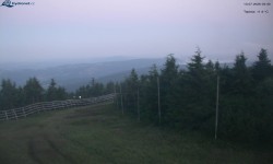 Lysá hora, pohled na západ