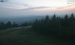 Lysá hora, pohled na západ