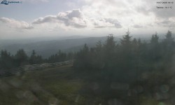 Lysá hora, pohled na západ