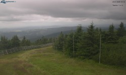 Lysá hora, pohled na západ