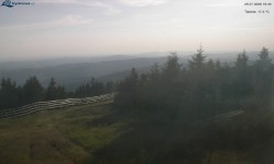 Lysá hora, pohled na západ