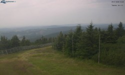 Lysá hora, pohled na západ