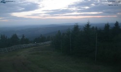 Lysá hora, pohled na západ