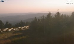 Lysá hora, pohled na západ