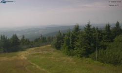 Lysá hora, pohled na západ