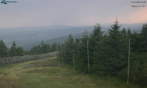 Město Rokytnice nad Jizerou - Lysá hora, pohled na západ - 31.7.2026 v 19:45 Město Rokytnice nad Jizerou - Lysá hora, pohled na západ - 31.7.2026 v 19:45