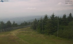 Lysá hora, pohled na západ