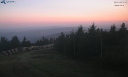 Lysá hora, pohled na západ